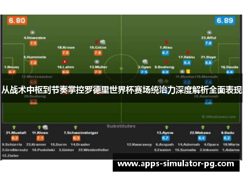 从战术中枢到节奏掌控罗德里世界杯赛场统治力深度解析全面表现 从战术中枢到节奏掌控罗德里世界杯赛场统治力深度解析全面表现
